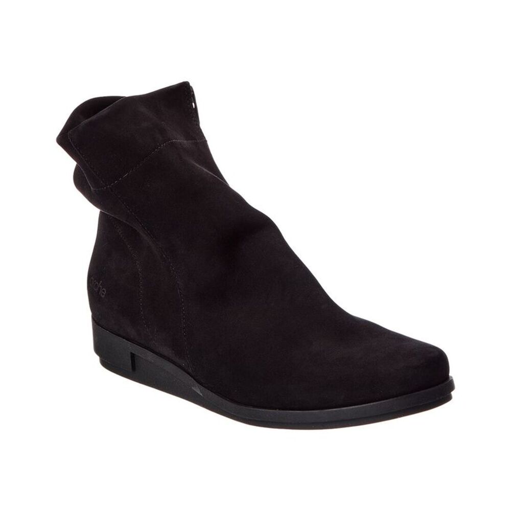 Arche Daykam Leather Bootie, Black